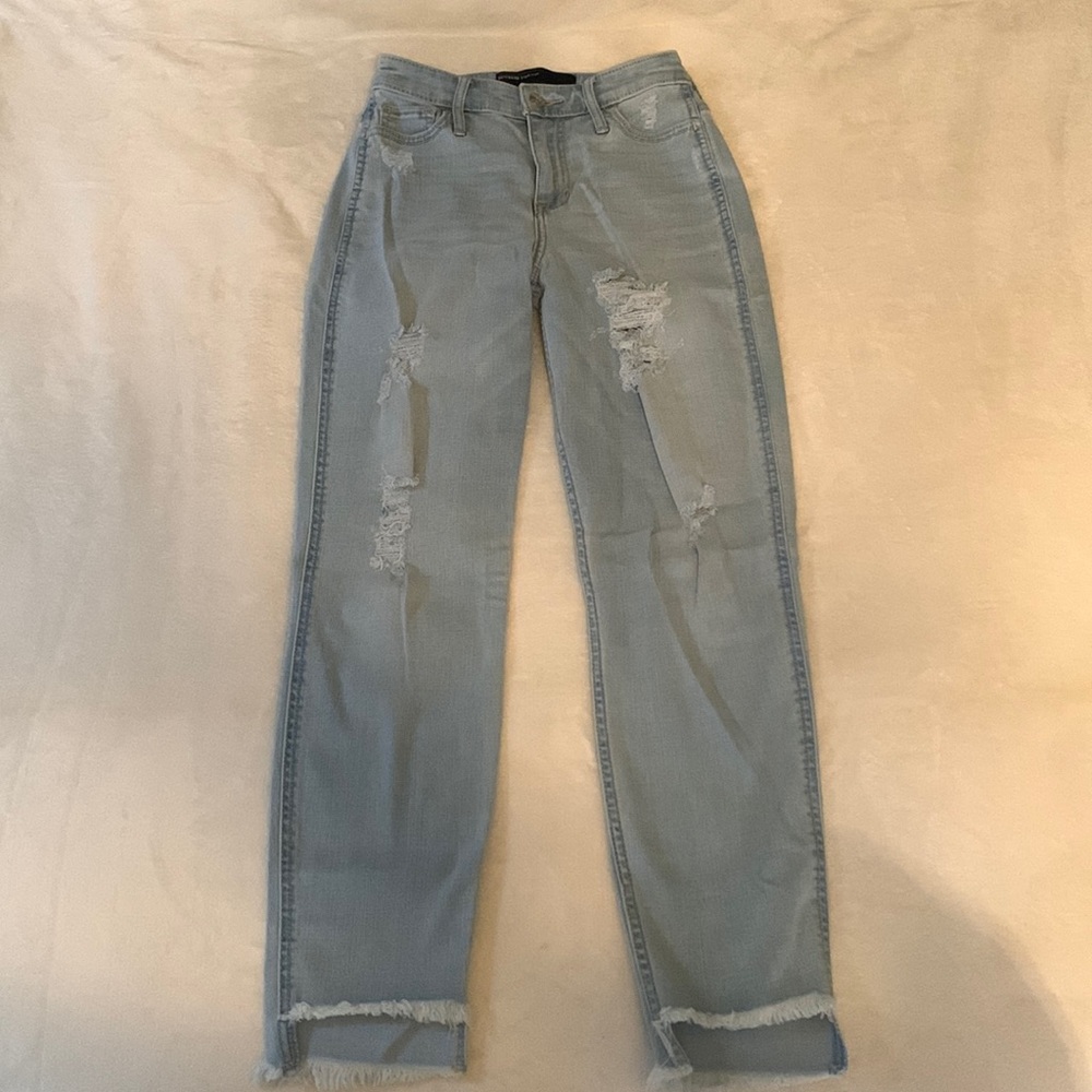 High Rise Boyfriend Jeans